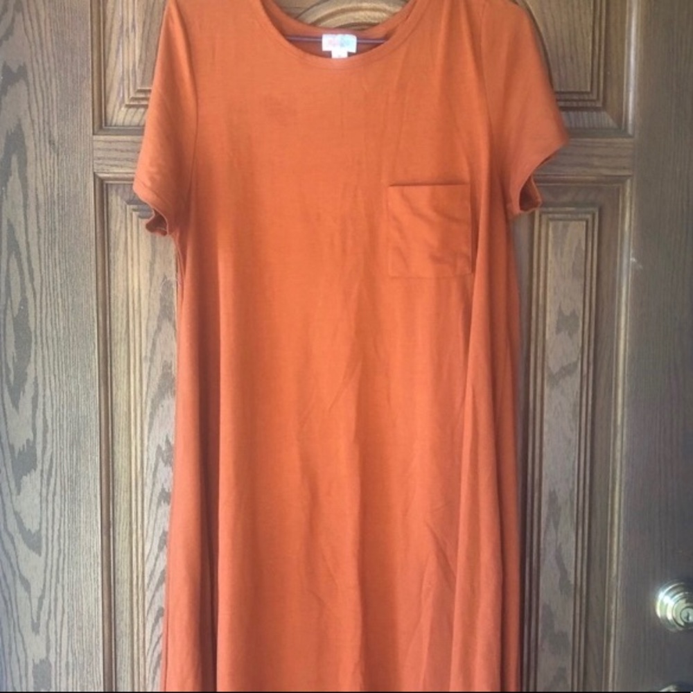 FOR @debeyepps Lularoe Carly - Burnt Orange Color